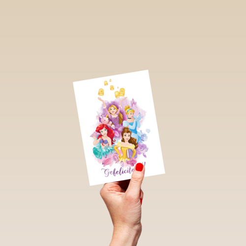 gefeliciteerd van deze disney prinsessen