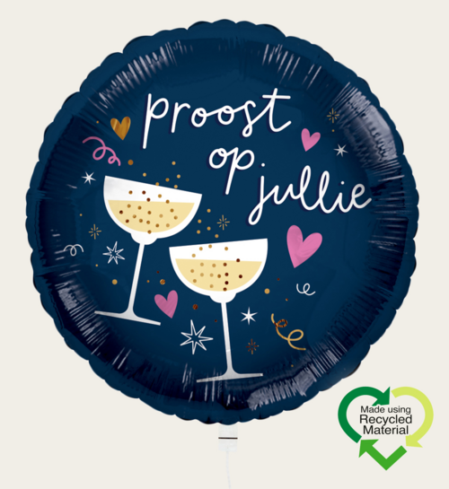 Ballon Proost Op Jullie Blauw Eco