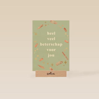 Heel veel beterschap voor jou groen