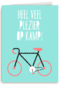 Op kamp kaart Heel veel plezier op kamp Fiets
