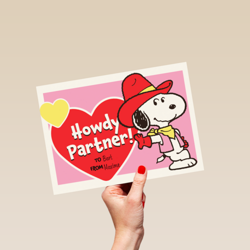 Peanuts Howdy Partner