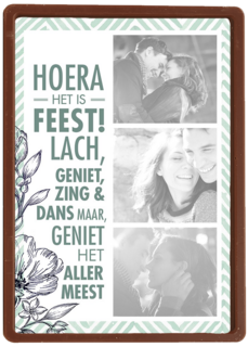 lach geniet zing dans