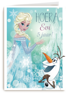 een frozen hoera