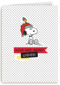 xmas humor snoopy met kerstmuts