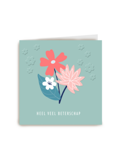 beterschap kaart stijlvol heel veel beterschap