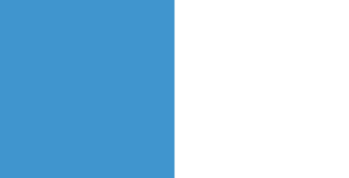 fotokaart vierkant baby blauw hartjes