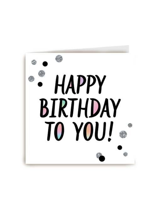 Verjaardagskaart Hallmark | Happy Confetti Birthday To You