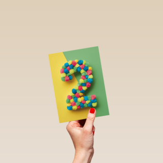 prodo design confetti bolletjes 2 jaar