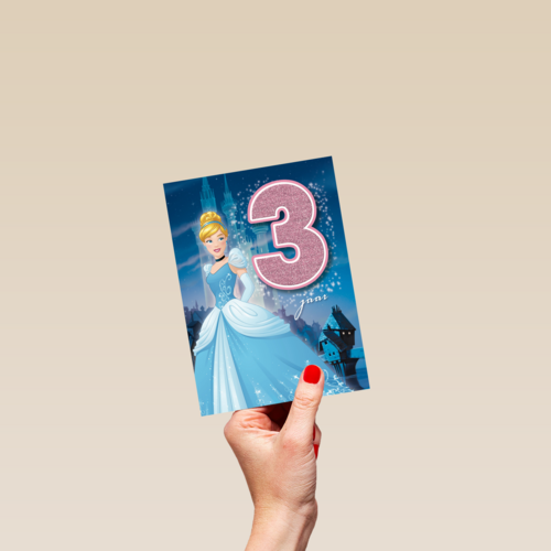 verjaardag leeftijden disney assepoester 3 jaar