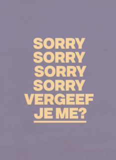 AndC Sorry vergeef je me