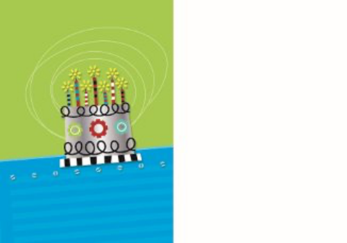 verjaardag leeftijden robot 7 jaar