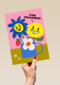 Fijne verjaardag bloemen mok