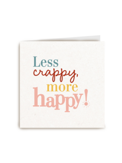 Sterktekaart less crappy more happy
