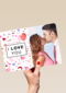 i love love you fotokaart
