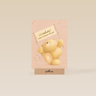 verhuisd kaart forever friends woohoo