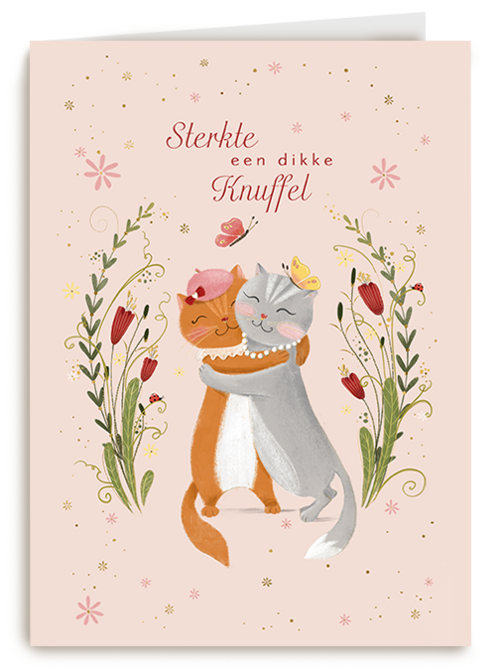 Kaart Hallmark | Condoleance kaarten | Sterkte Een Dikke Knuffel