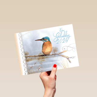 Nieuwjaar 2026 Vogel winter