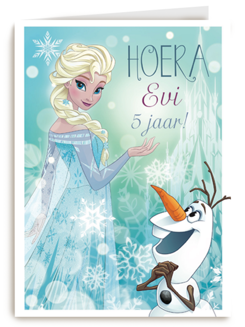 een frozen hoera