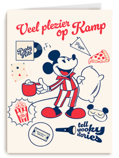 Mickey Veel Plezier op kamp