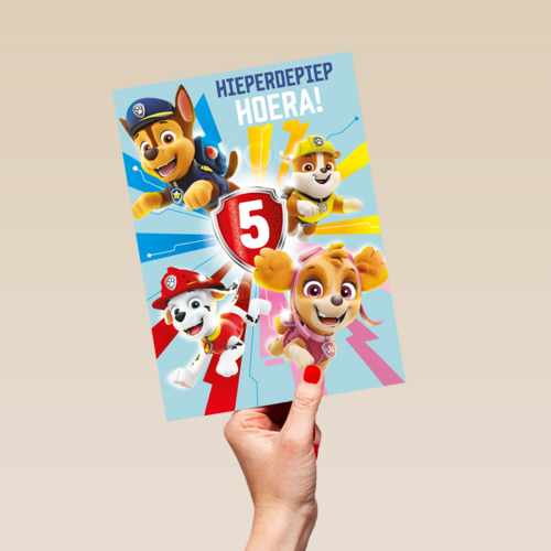 Paw Patrol hieperdepiep hoera