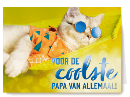 Voor de coolste papa van allemaal