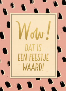 dat is een feestje waard