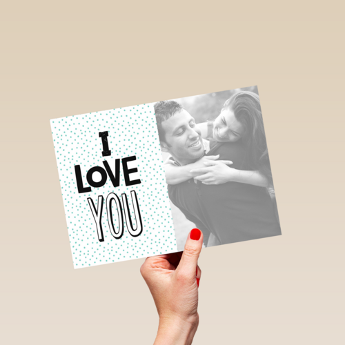 liefdeskaart i love you