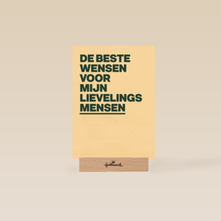 Beste wensen lievelingsmensen AndC