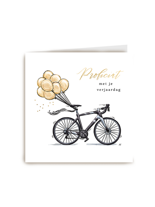 Anna Wijnands Proficiat fiets