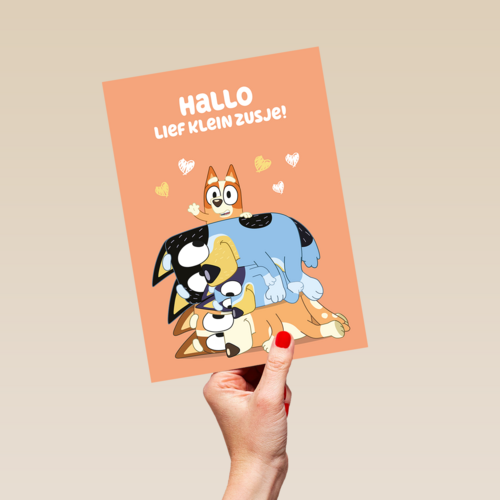 Bluey Lief Klein Zusje