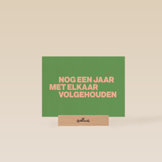 And C nog een jaar met elkaar volgehouden