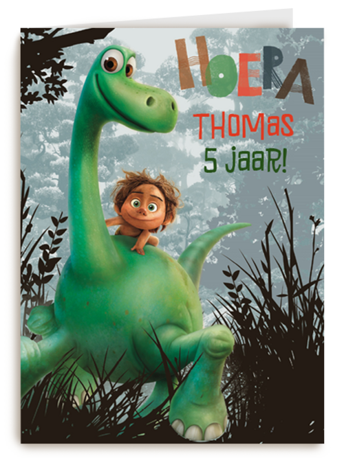 een dino hoera