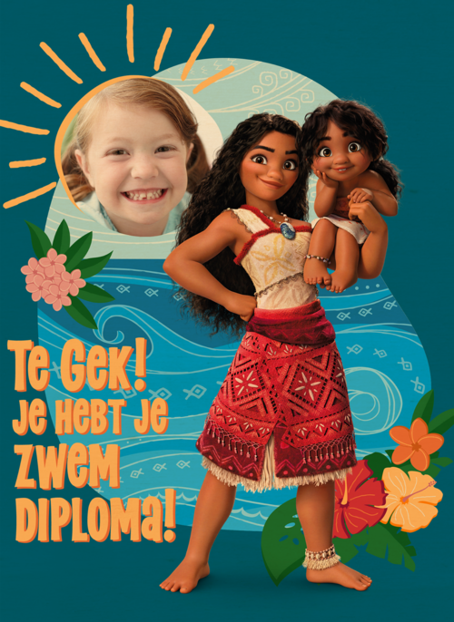 Disney Vaiana Zwemdiploma