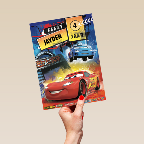 disney cars feest