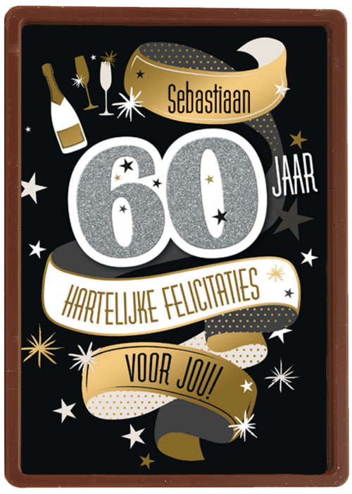Verjaardagskaart Hallmark | Leeftijd Zestig Gefeliciteerd Hartelijk