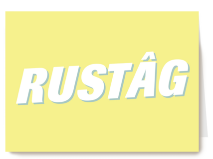 zomaar kaart beterschap rustag dialect dialecten staykation