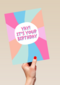 Verjaardagskaart tiener meisje en vrouw hip Yay it is your birthday