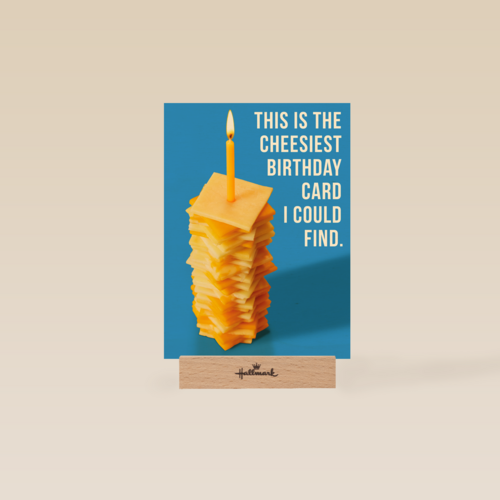The cheesiest card I could find