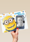 minion kaart jongen hashtag jarig hashtag selfie