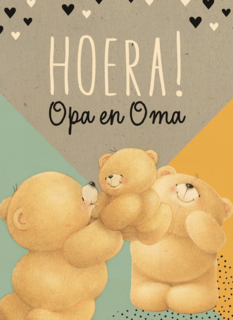 forever friends hoera opa en oma krijgen een kleinzoon
