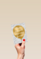 Verjaardagskaart man vrouw hip Gouden ballon