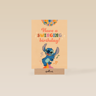Swinging Birthday Disney Stitch
