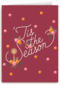 Kerstkaart this is the season