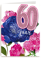 deze bloemen zijn voor je 60ste verjaardag