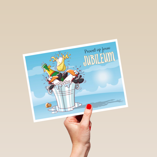 pinguin champagne jubileum