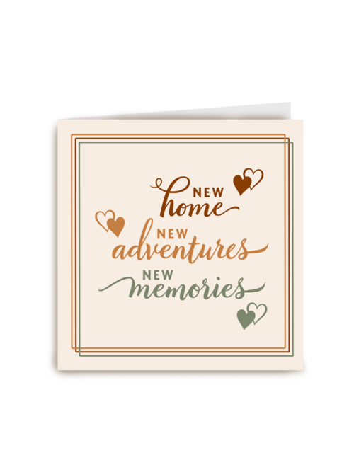 verhuisd kaart new home new adventures