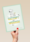 snoopy kaart jij bent gestopt met werken