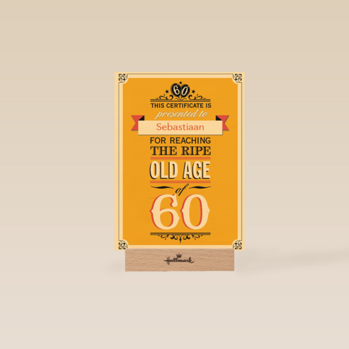leeftijd zestig old age