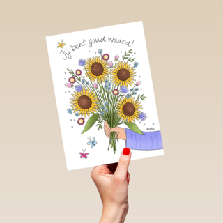 Jij bent goud waard Matia