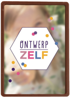 ontwerp het zelf kaart portret